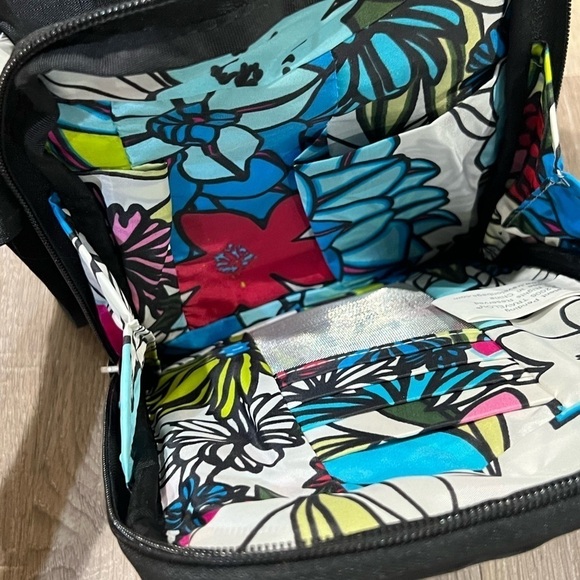 Travelon Anti-theft Black Nylon Satchel Travel Purse Bag Passport Holder - Picture 6 of 10